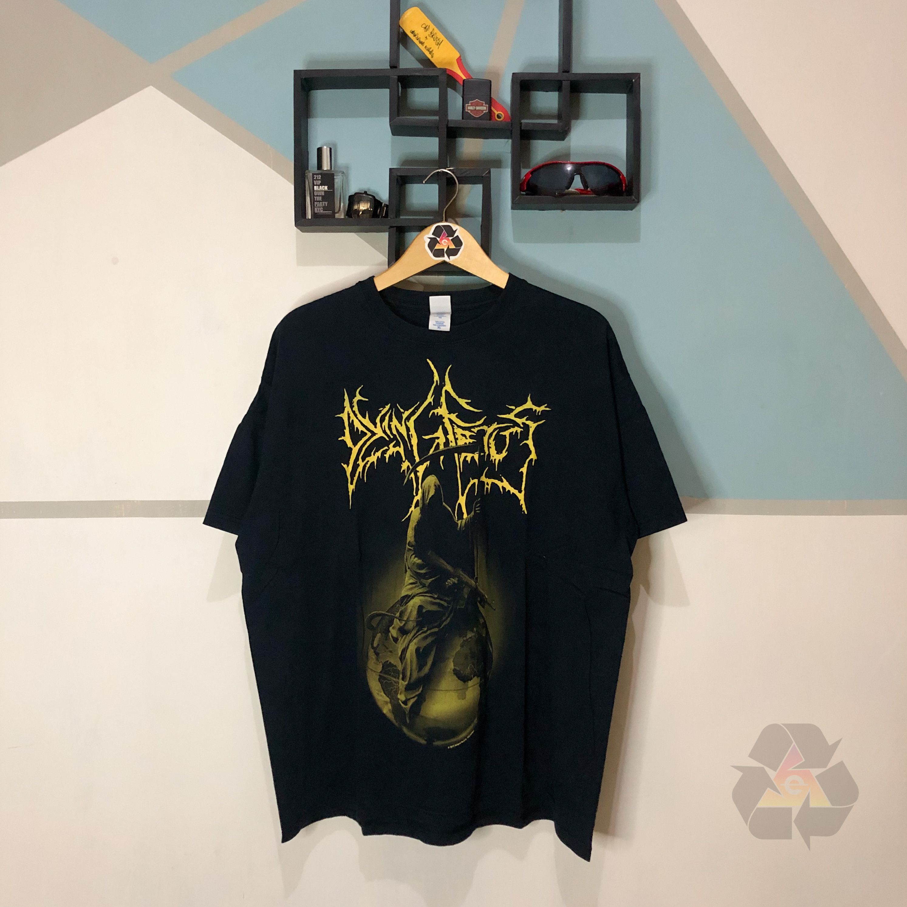 Band Tees Dying Fetus Reaper 2012 Vintage T-Shirt Size US XL / EU 56 / 4 - 2 Thumbnail