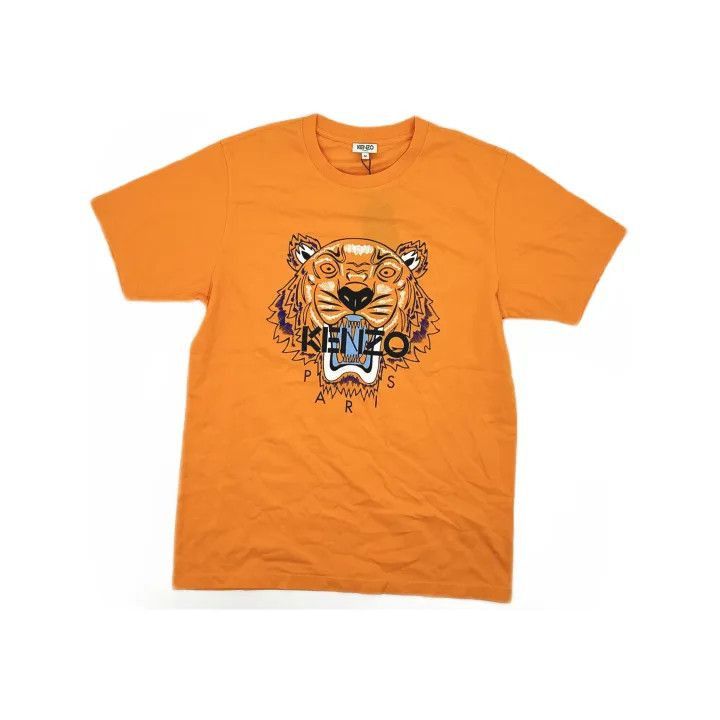 Kenzo KENZO Classic Tiger Logo Orange T-Shirt -2507 Size US M / EU 48-50 / 2 - 2 Thumbnail