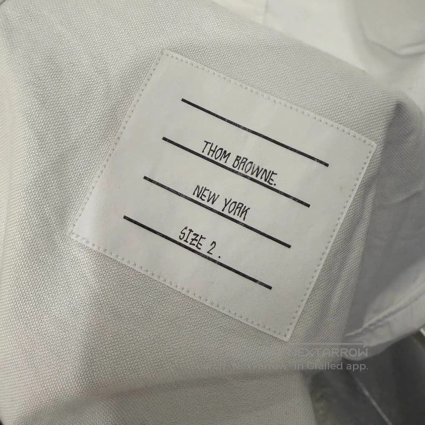 Thom Browne thombrowne striped short sleeve shirt. Size US M / EU 48-50 / 2 - 4 Thumbnail