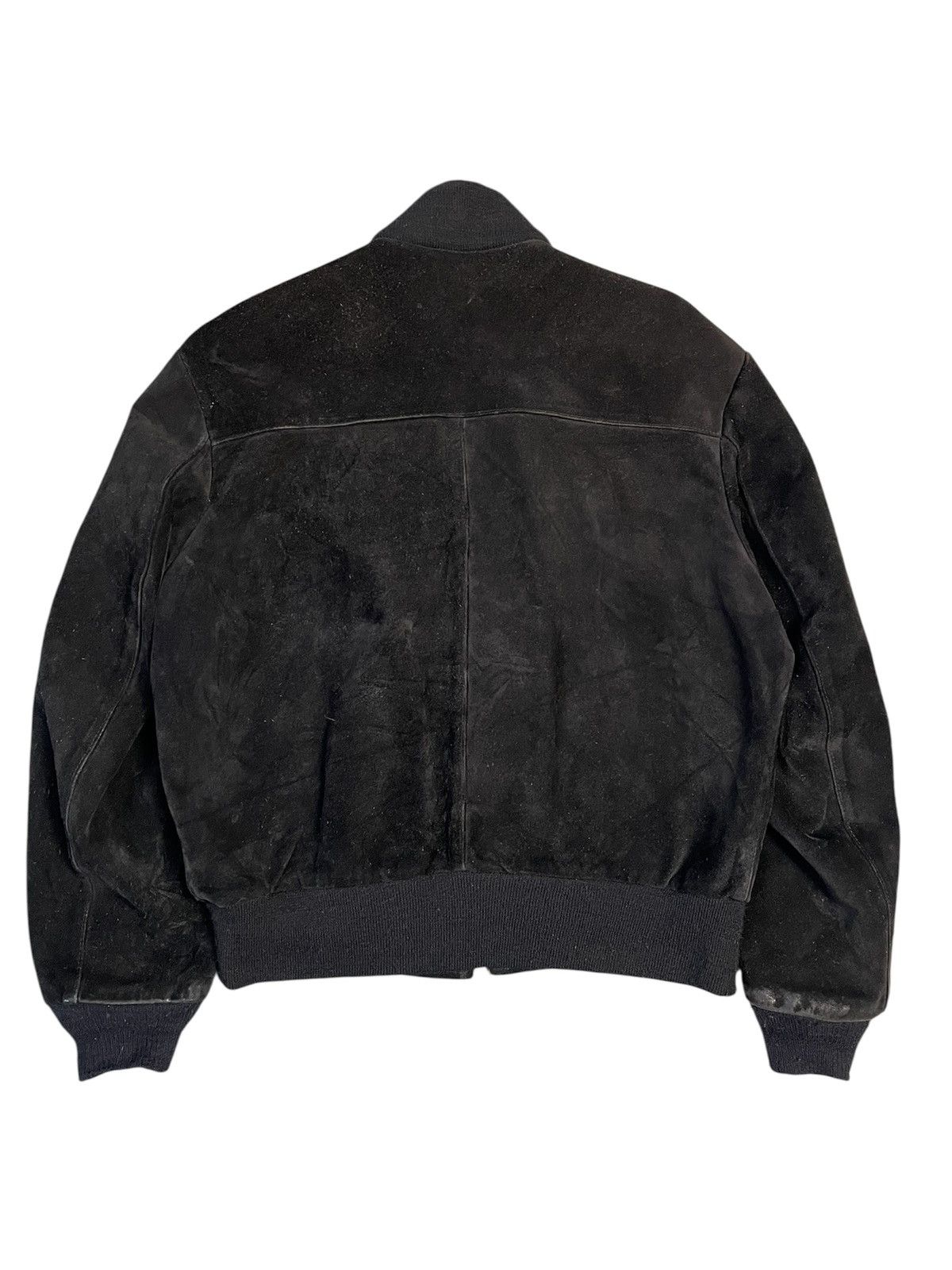 Schott Rare🔥90’S Schott Suede Leather Bomber Jacket Size 42 Size US L / EU 52-54 / 3 - 2 Thumbnail