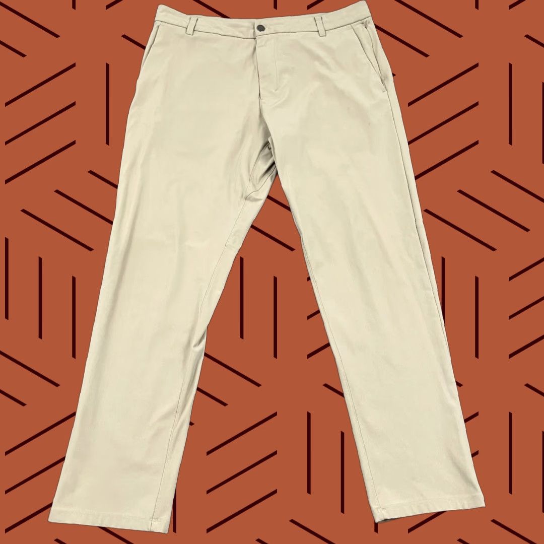 Lululemon Lululemon Commission Pants Men 36 x 31 Chino Brown 5-Pocket Classic Office Travel Size US 36 / EU 52 - 1 Thumbnail