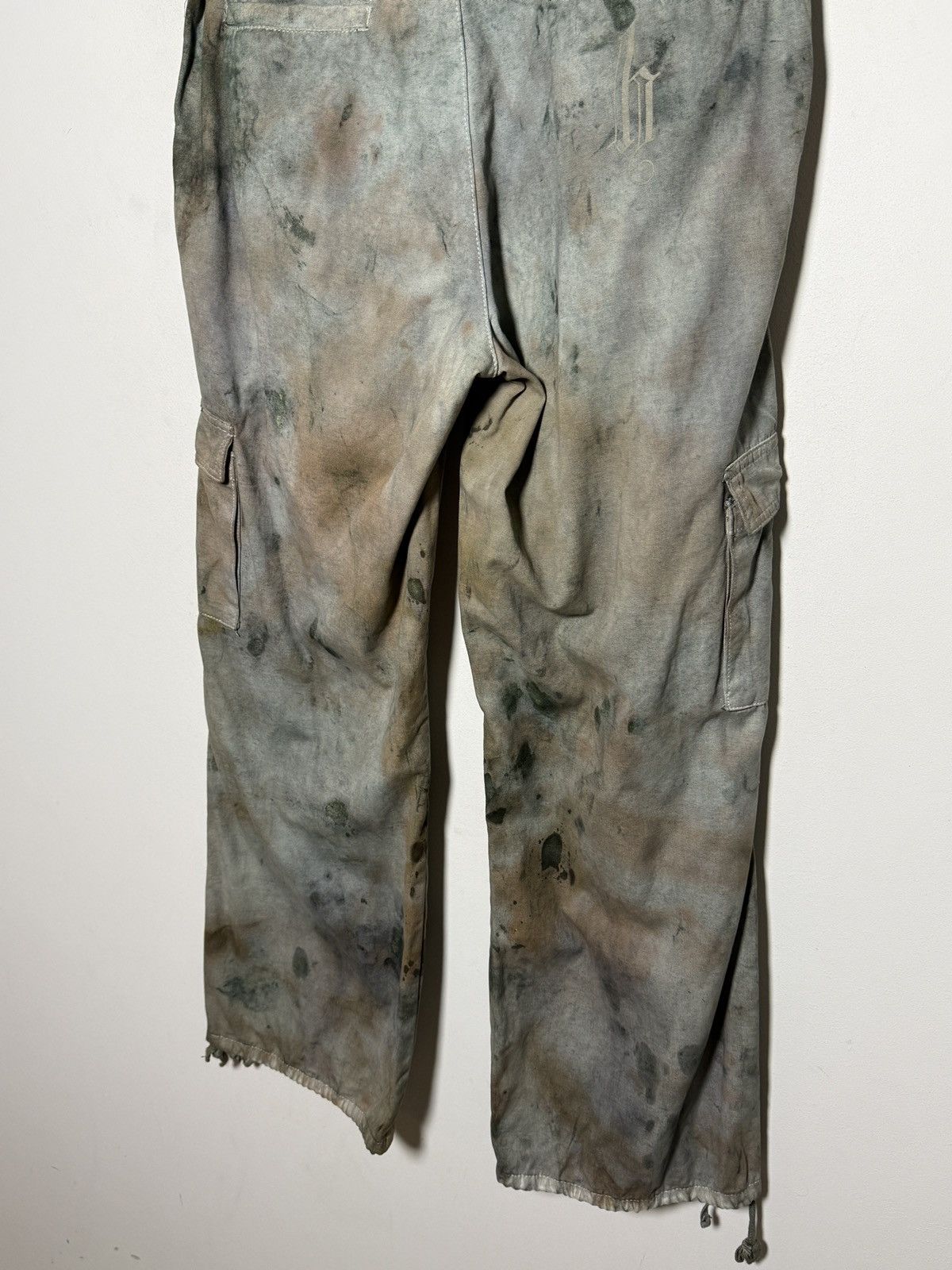 Katharine Hamnett London vintage Katharine Hamnett cargo pants oil-stained palette Size US 32 / EU 48 - 9 Thumbnail