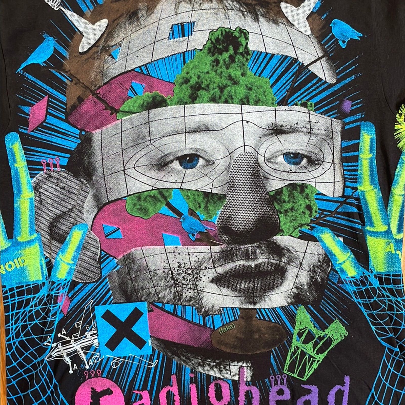 Band Tees Bootleg Radiohead OK Computer Tee XL Size US XL / EU 56 / 4 - 2 Thumbnail