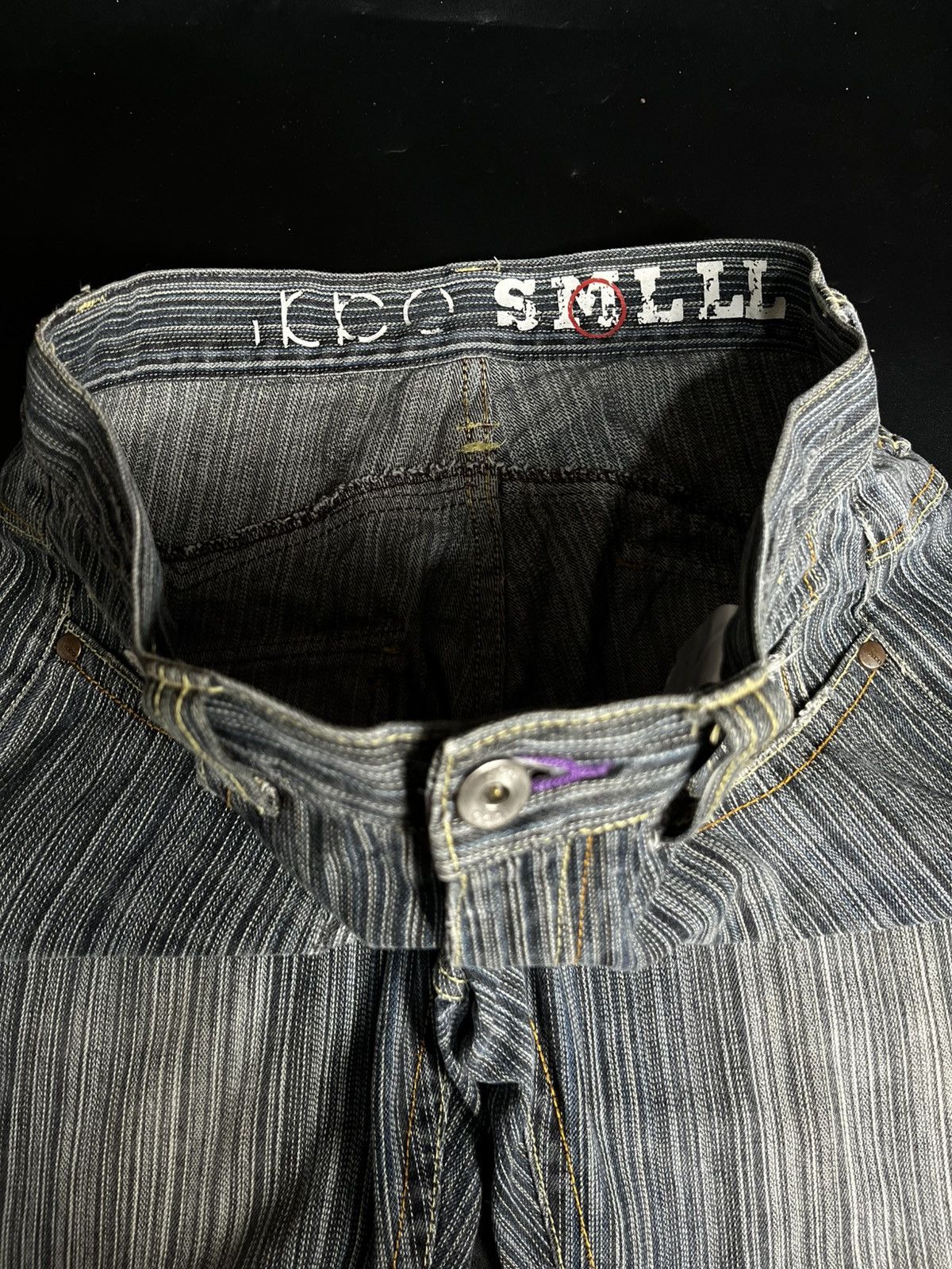 If Six Was Nine × Japanese Brand × Le Grande Bleu (L.G.B.) Japanese Icca Flared Distressed Jeans Size US 31 - 7 Thumbnail