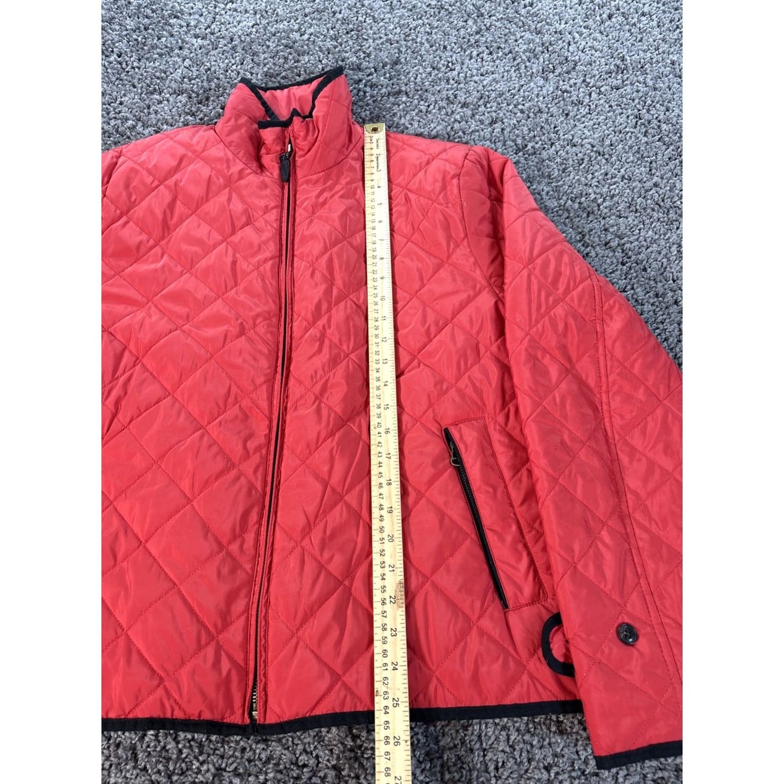 Ralph Lauren VINTAGE Ralph Lauren Sport Puffer Jacket Mens XL Red Full Zip Quilted 90s Size US XL / EU 56 / 4 - 2 Thumbnail