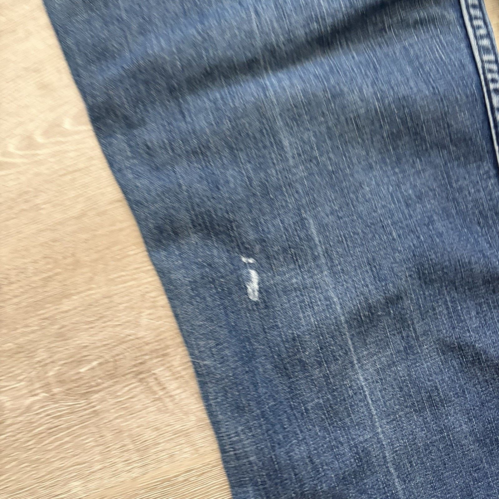 Levi's Rare Vintage 90s Levi’s Sta Prest 31x27 Denim Blue Jeans Size US 31 - 3 Thumbnail