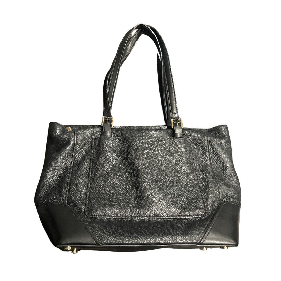Michael Kors Michael Kors Aria Large Tote Black Pebbled Leather Handbag Size ONE SIZE - 2 Thumbnail