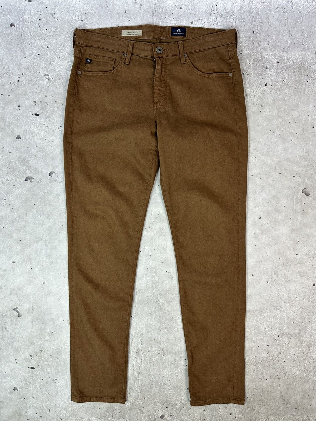 AG Adriano Goldschmied Adriano Goldschmied The Stevie Slim Straight Ankle Pants Size 29" - 1 Thumbnail