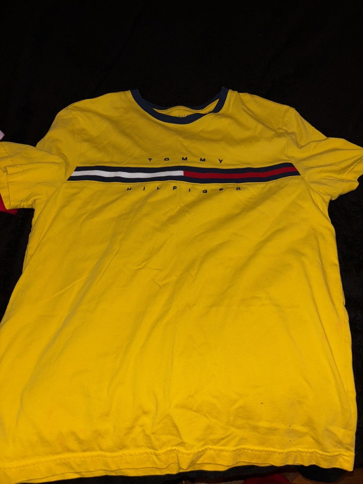 Tommy Hilfiger Yellow Tommy vintage t shirt Size US M / EU 48-50 / 2 - 1 Preview