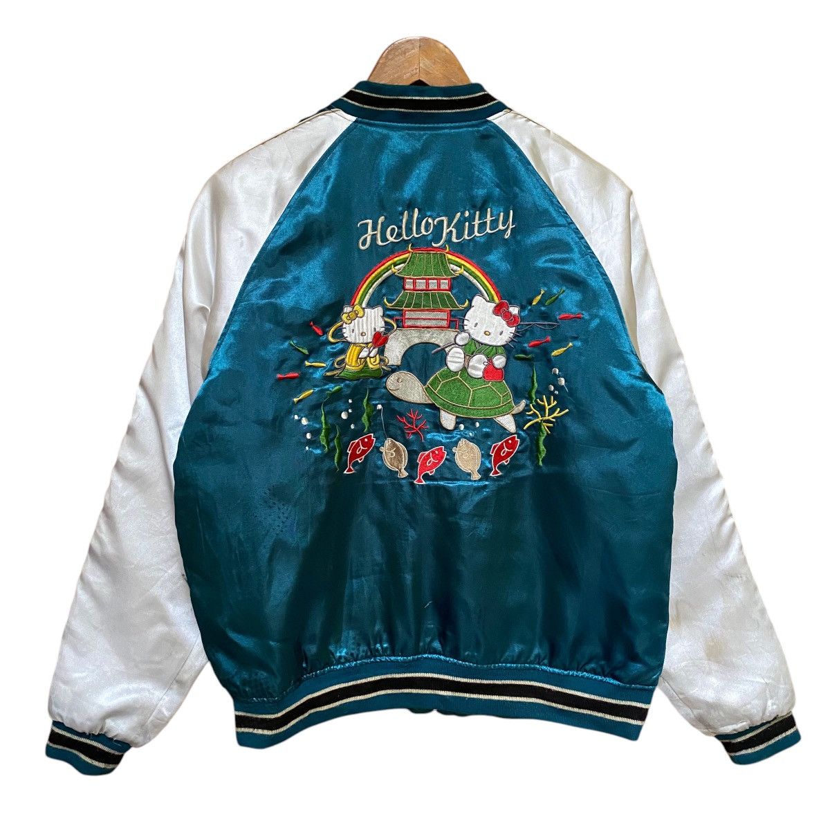 Japanese Brand × Vintage 💥VINTAGE HELLO KITTY SUKAJAN JACKET Size US M / EU 48-50 / 2 - 7 Thumbnail