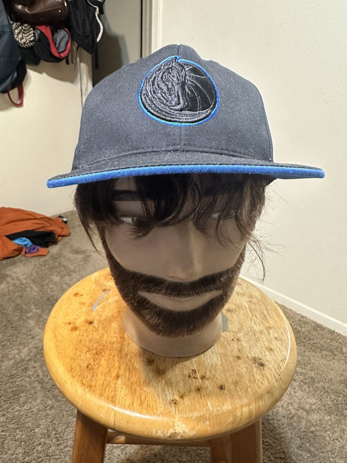 NBA Vintage NBA Dallas Mavericks “triple black” hat 00s Size ONE SIZE - 1 Thumbnail