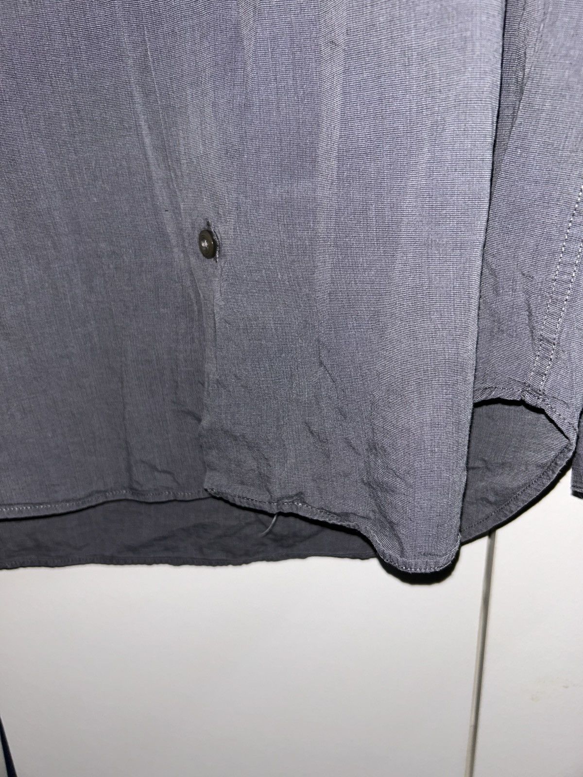 A.P.C. Rue De Fleurus Paris Double Collar Button Up Longsleeve Size US S / EU 44-46 / 1 - 10 Thumbnail