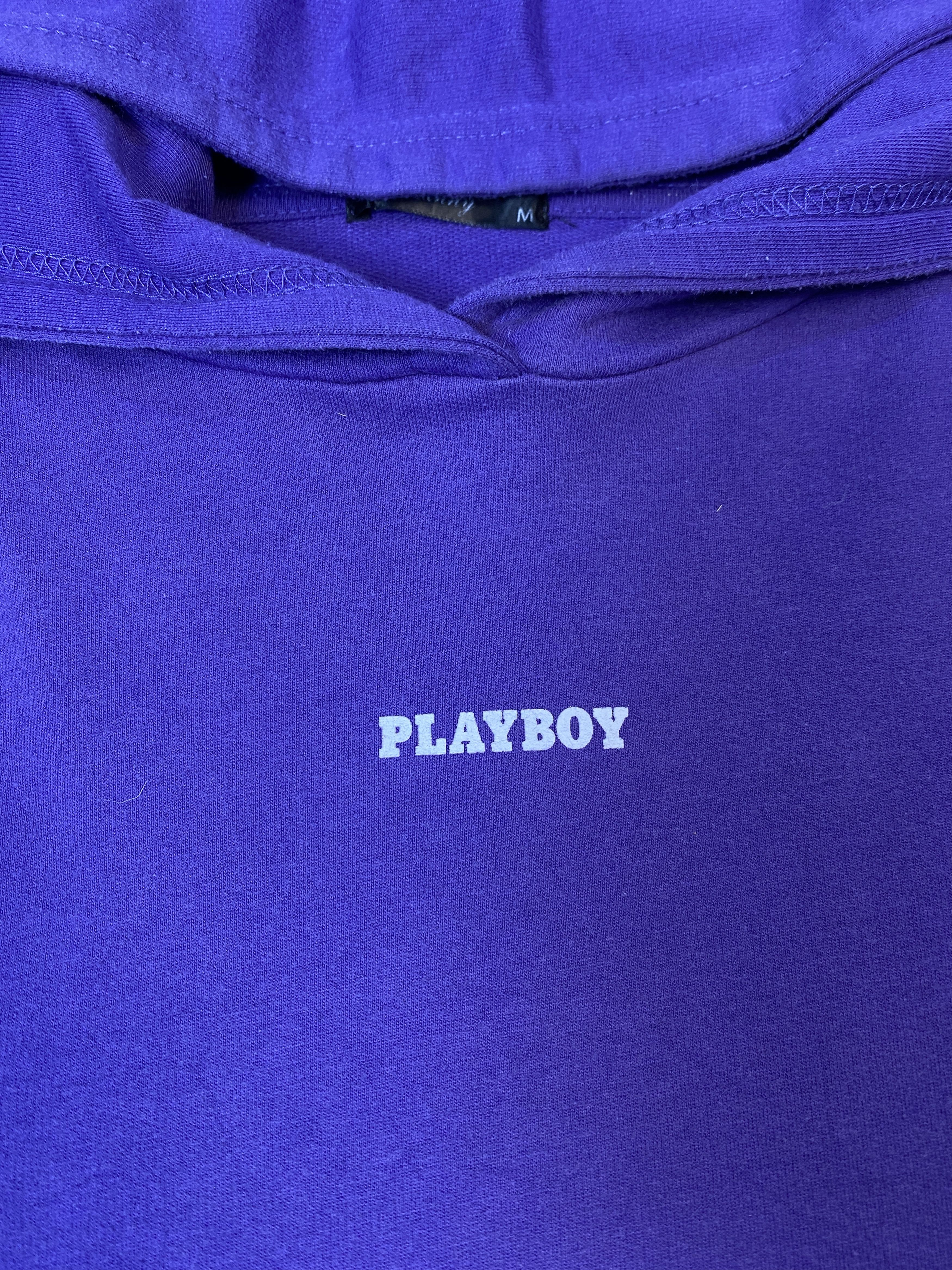 Playboy Vintage Playboy Shorts Sleeve Hoodies PS0397 Size US M / EU 48-50 / 2 - 5 Thumbnail