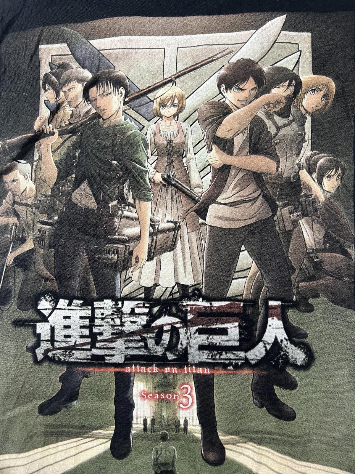 Unknown London Attack on Titan Season 3 Graphic T-Shirt Size US S / EU 44-46 / 1 - 2 Thumbnail