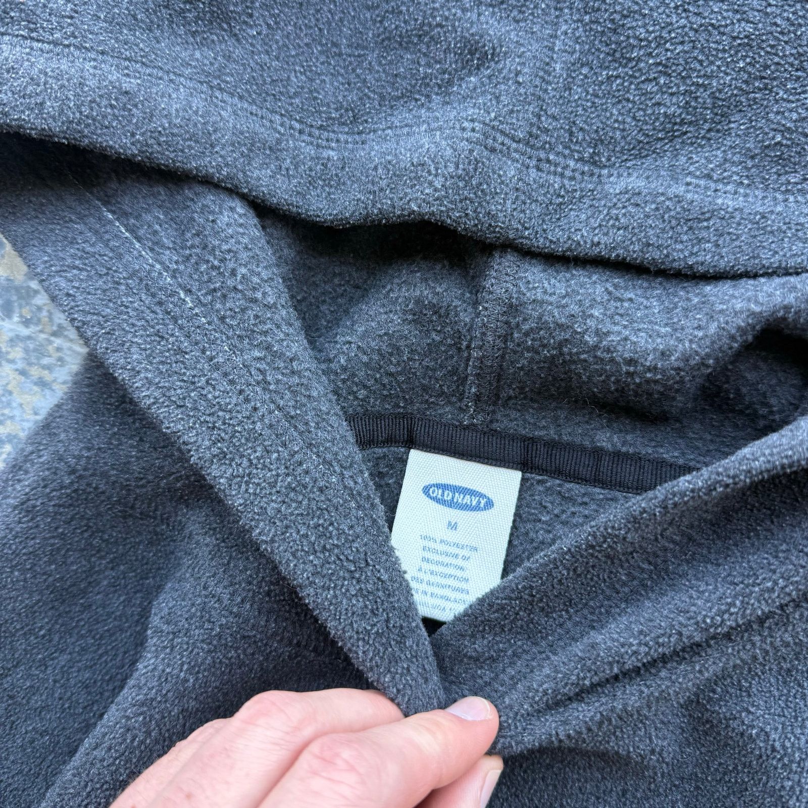 Old Navy Vintage Y2K Old Navy Fleece Spell Out Hoodie M Size US M / EU 48-50 / 2 - 3 Thumbnail