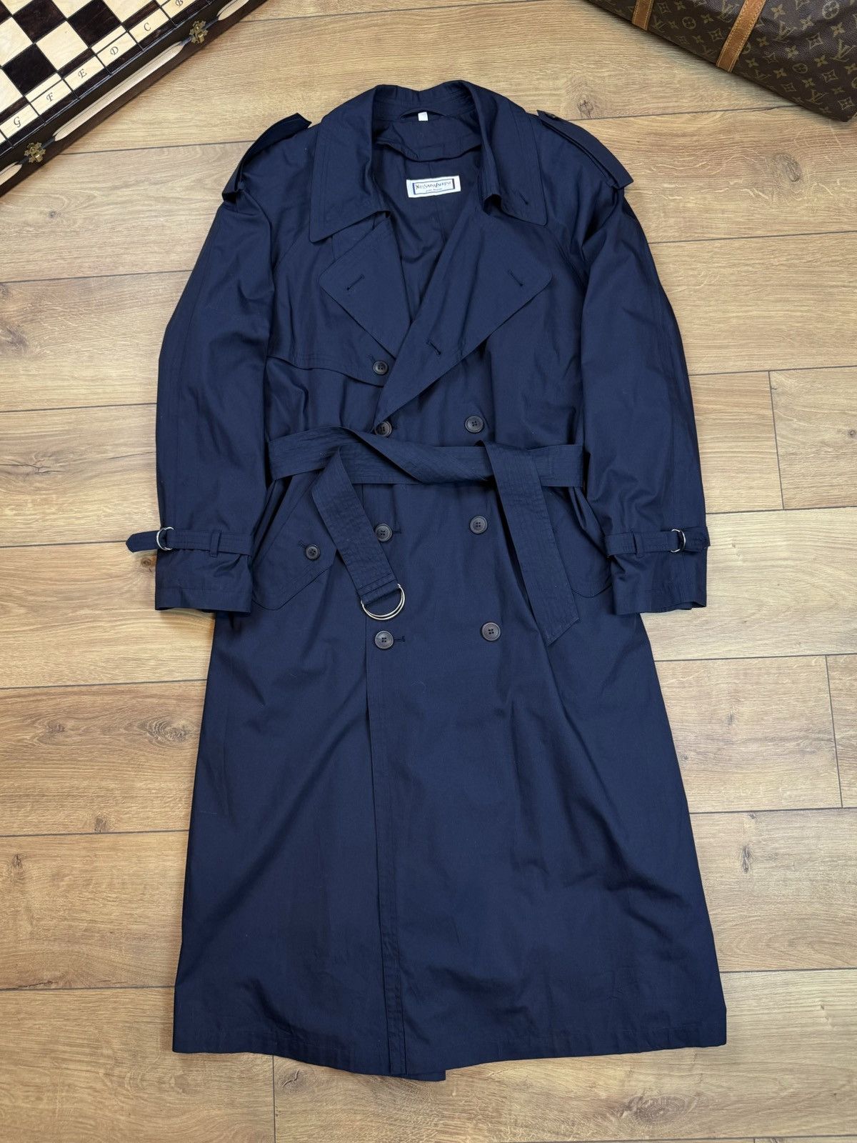 Yves Saint Laurent Vintage trench coat Yves Saint Laurent 90s original item Size US XL / EU 56 / 4 - 1 Thumbnail