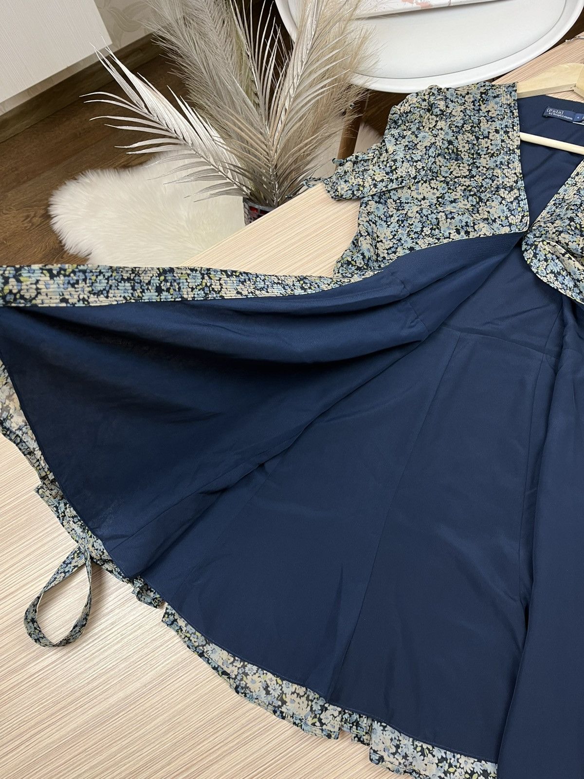 Designer × Polo Ralph Lauren Polo Ralph Lauren Bailey Floral Black Dress Size 4 Size S / US 4 / IT 40 - 9 Thumbnail