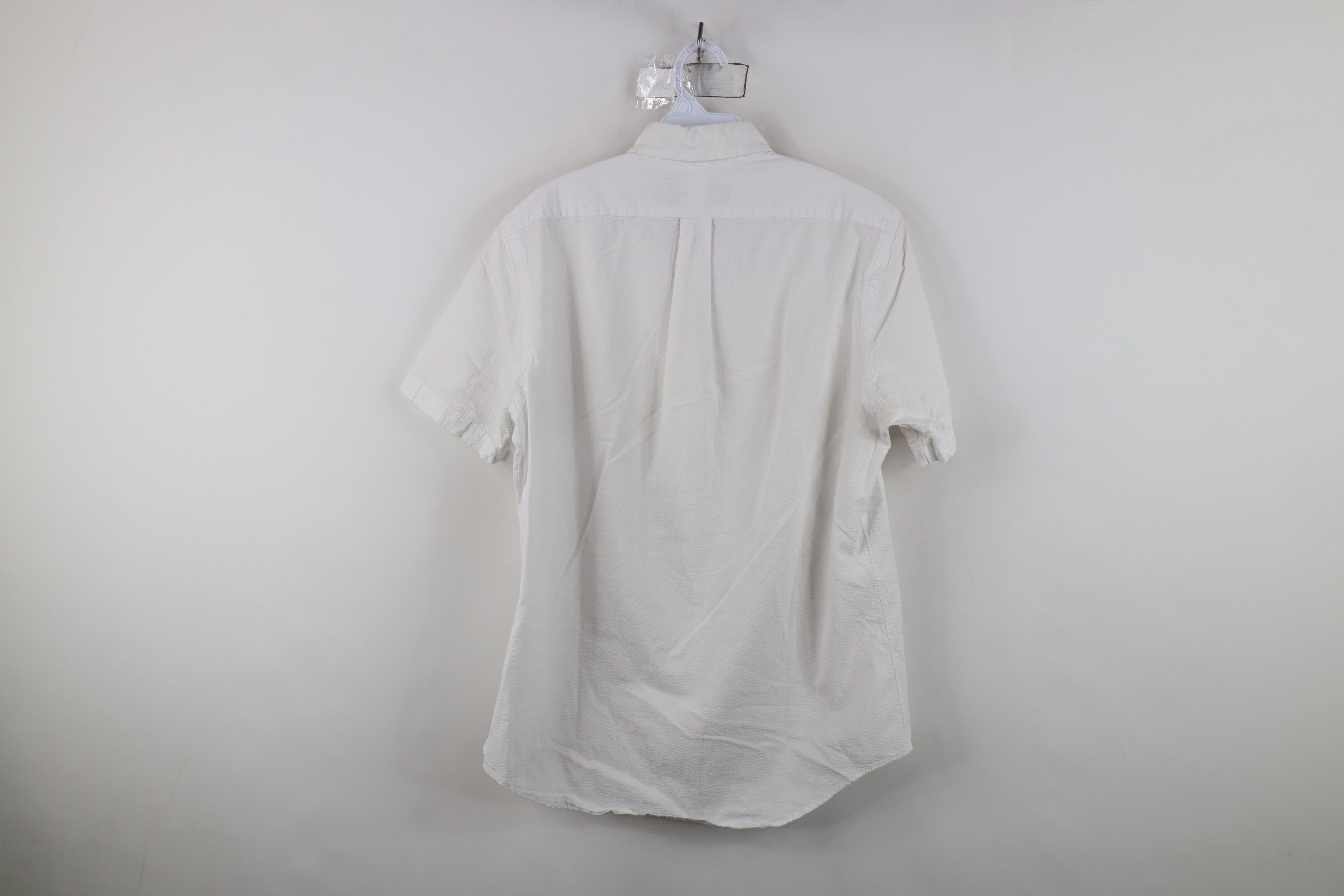 Polo Ralph Lauren Vintage Ralph Lauren Short Sleeve Button Down Shirt White Size US M / EU 48-50 / 2 - 11 Thumbnail