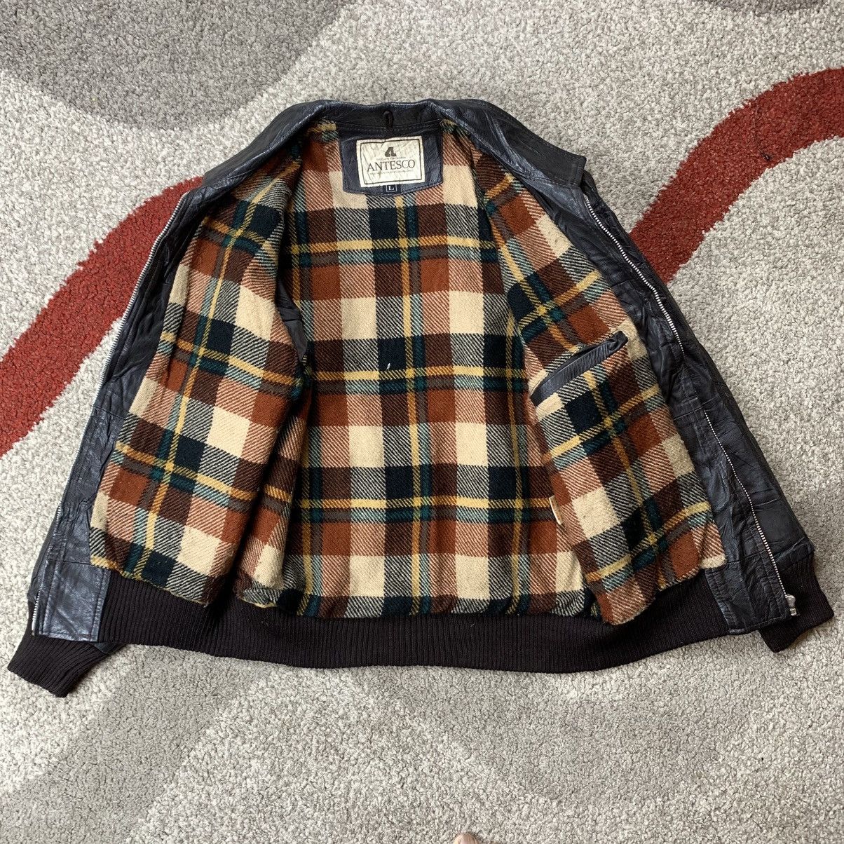 Other ANTESCO LEATHER JACKET Size US L / EU 52-54 / 3 - 9 Thumbnail