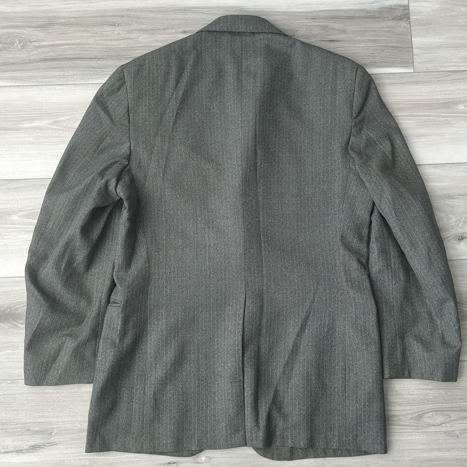 Towncraft VTG 1960s Penneys Towncraft Suit Mens 40R Jacket Coat 32x28 Size 40R - 9 Thumbnail