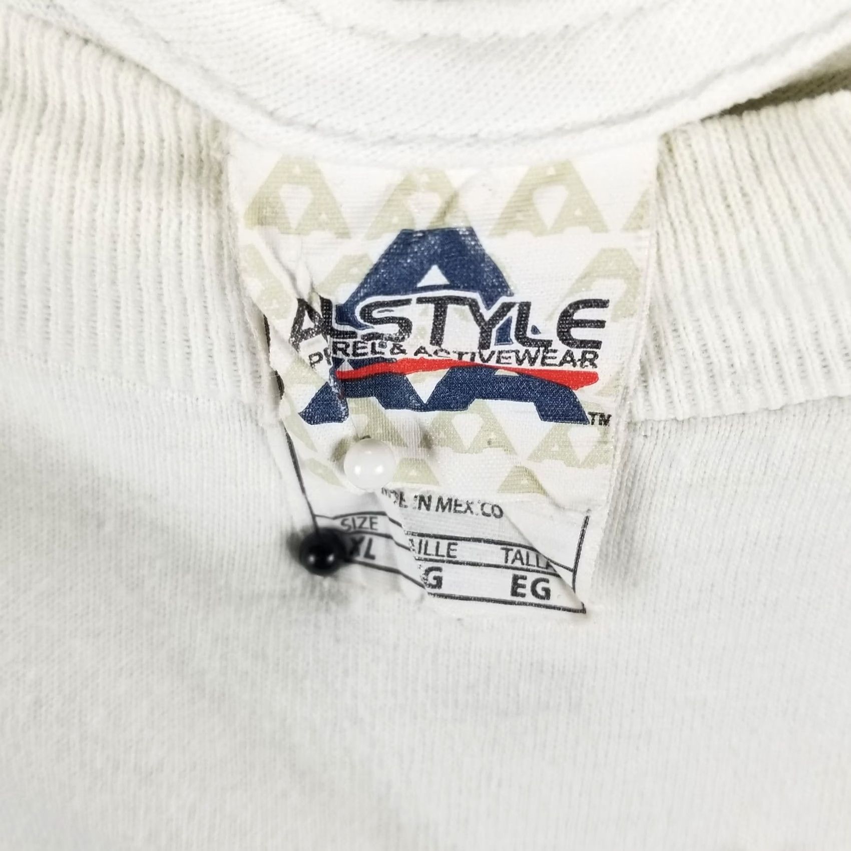 Vintage Tech N9NE Nine Concert Lost Cities Tour T Shirt XL White Hip Hop Tee Mens Band T-Shirt Size US XL / EU 56 / 4 - 3 Thumbnail