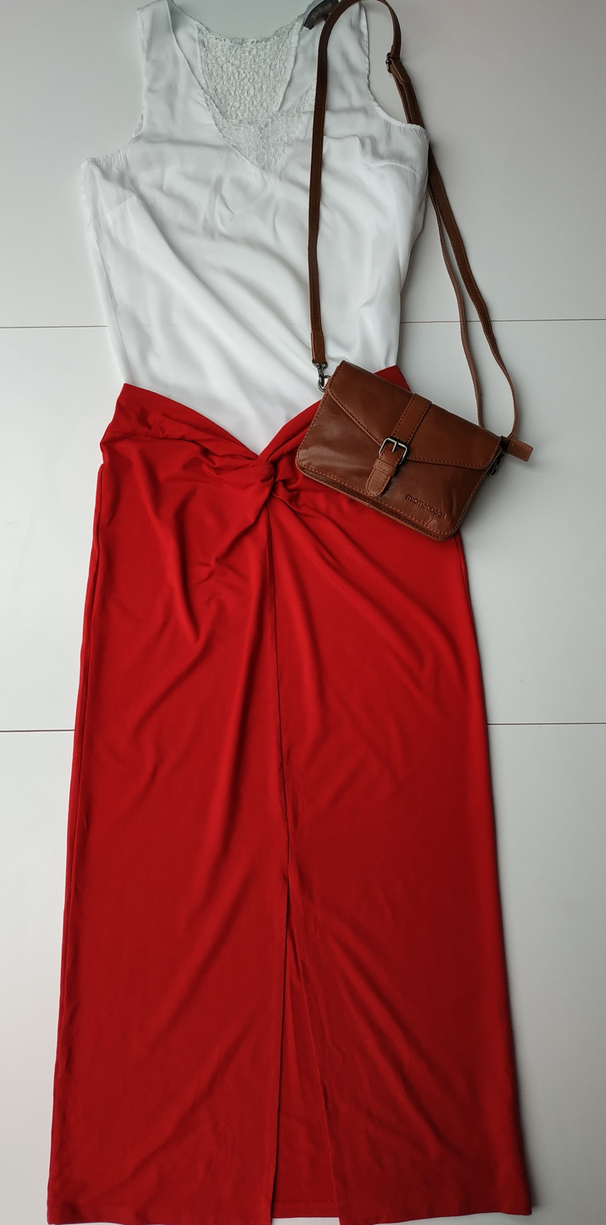 Reformation Reformation Red Rylan Maxi Skirt Size 27" / US 4 / IT 40 - 5 Thumbnail