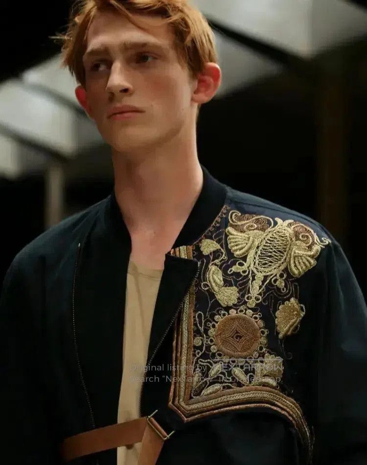 Dries Van Noten Sz 50 Dries Van Noten 15SS Stitches Jacket. Size US M / EU 48-50 / 2 - 6 Thumbnail