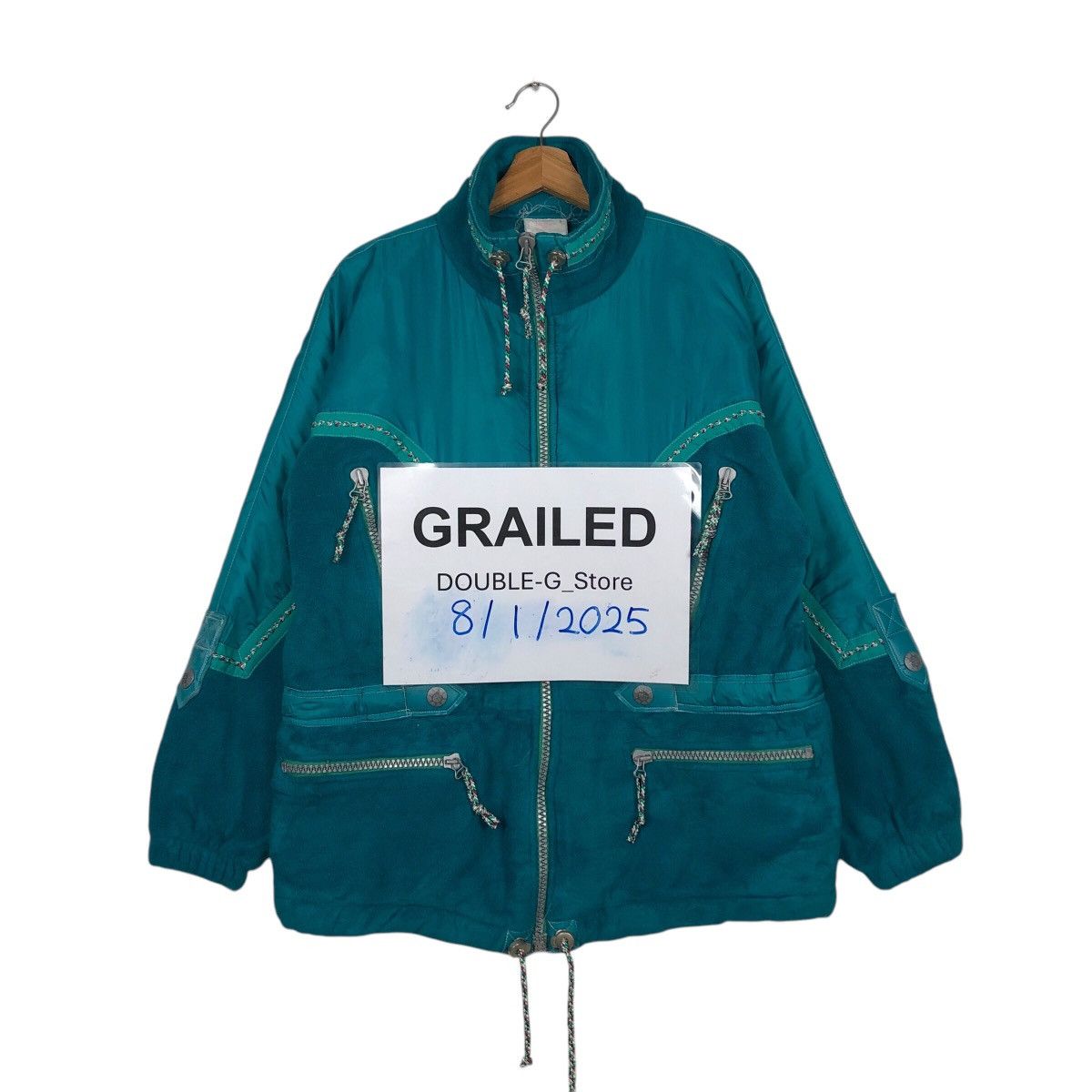 Japanese Brand 📌Vintage Ski Jacket La Mode Des Montages Multi Pocket Size US M / EU 48-50 / 2 - 1 Thumbnail
