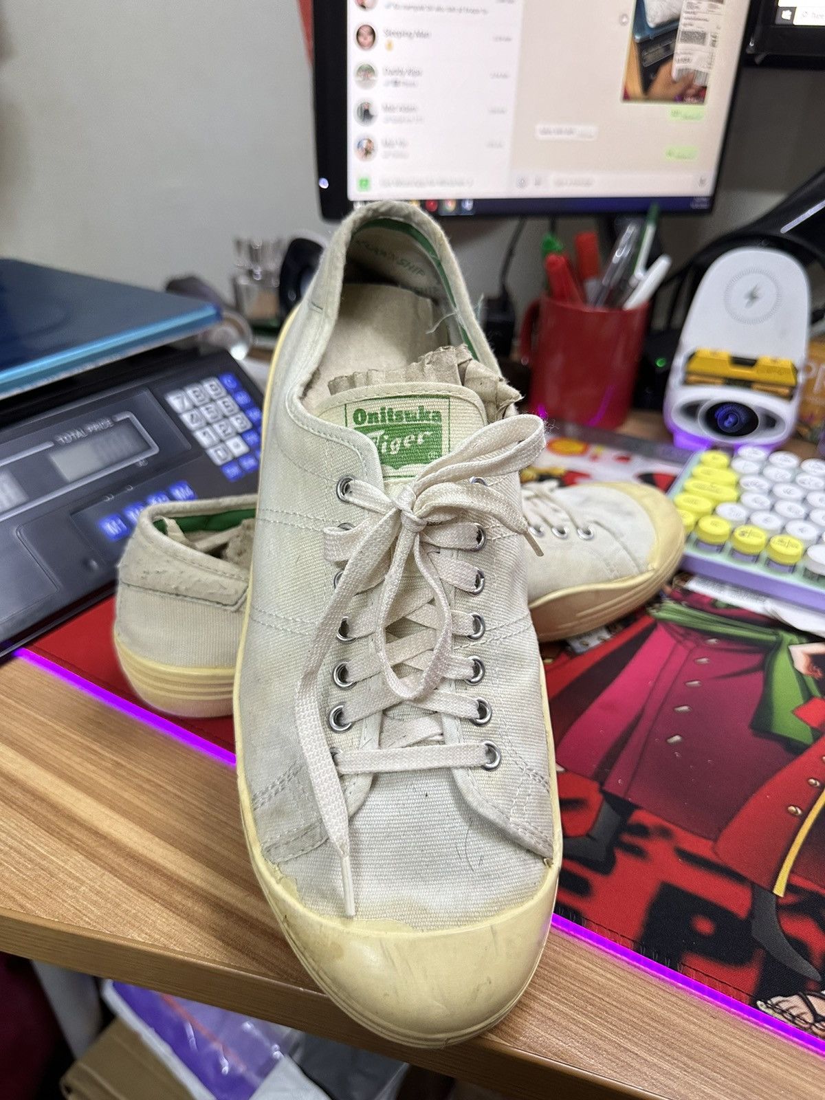 Asics Vintage Asics tiger sneakers Size US 10.5 / EU 43-44 - 2 Thumbnail