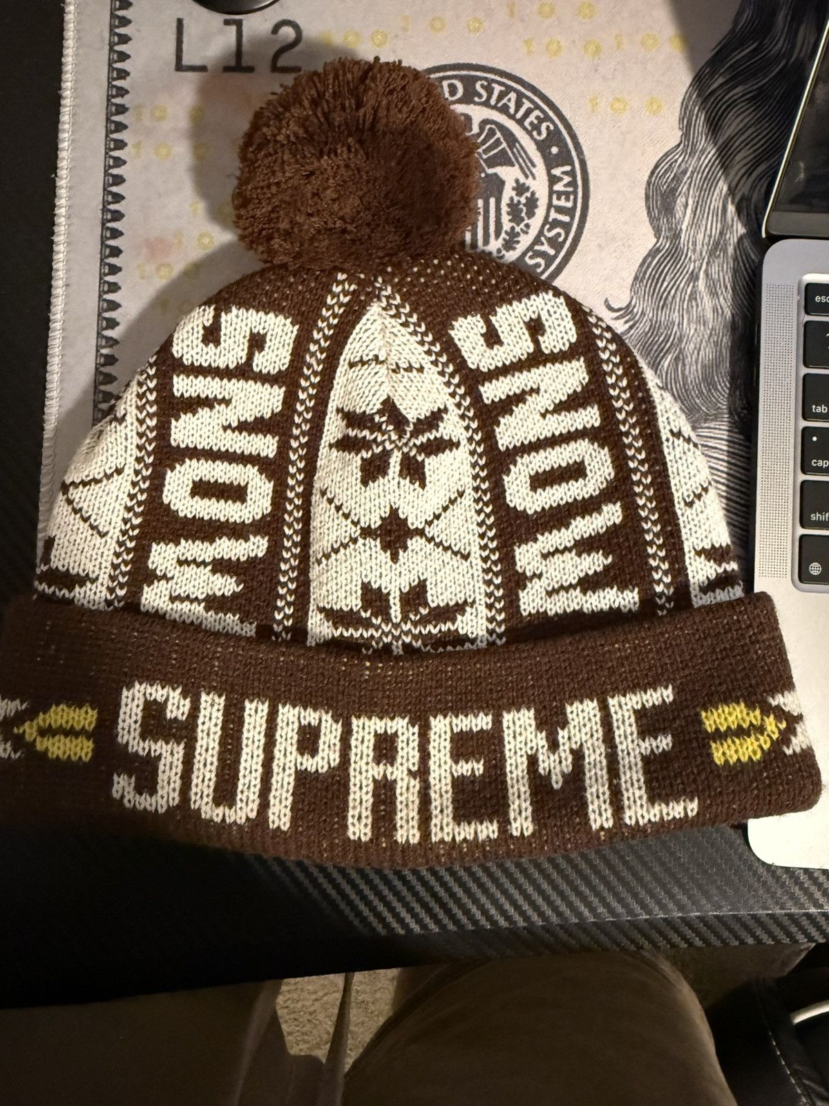 Supreme Snow Beanie Size ONE SIZE - 1 Thumbnail