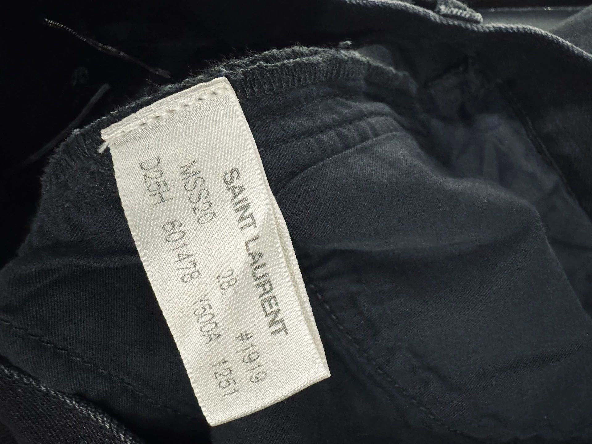 Saint Laurent Paris SLP Saint Laurent 20SS Runway Skinny Waxed Claw Jeans 1of1 Size US 28 / EU 44 - 5 Thumbnail