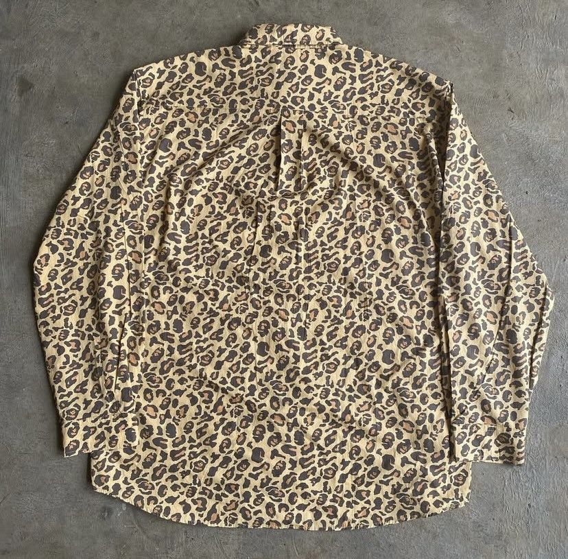 Japanese Brand Vintage leopard button shirt Size US M / EU 48-50 / 2 - 2 Thumbnail
