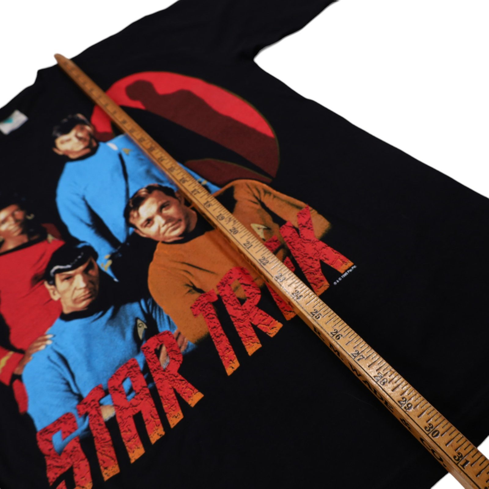 Vintage Vintage 90s Star Trek Crew TV Series Graphic T Shirt Size US L / EU 52-54 / 3 - 8 Thumbnail