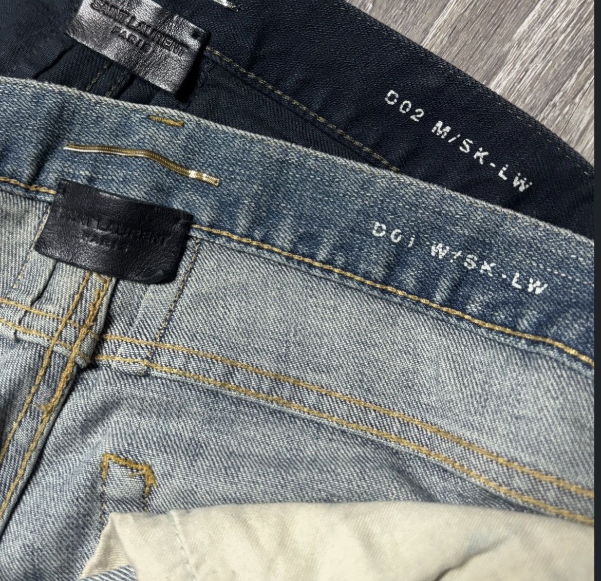 Saint Laurent Paris Saint Laurent Paris Chain Denim Size US 28 / EU 44 - 5 Thumbnail