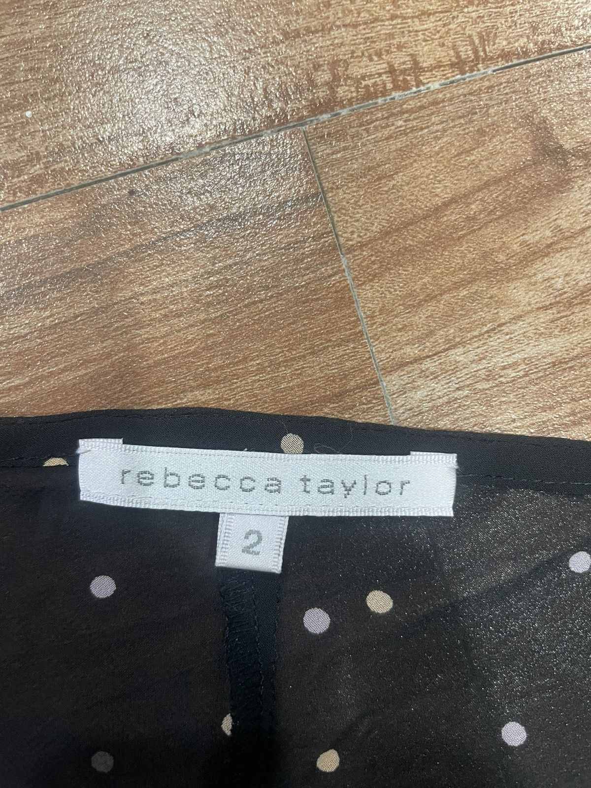Rebecca Taylor Rebecca Taylor Ruffle Blouse Size XS / US 0-2 / IT 36-38 - 4 Thumbnail