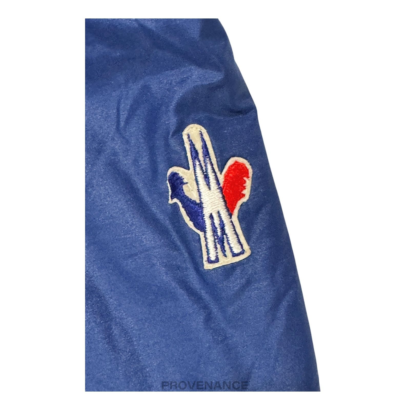Moncler 🔴 Moncler Light Ski Jacket - Blue Grenoble Logo Yellow Red Size US M / EU 48-50 / 2 - 12 Thumbnail
