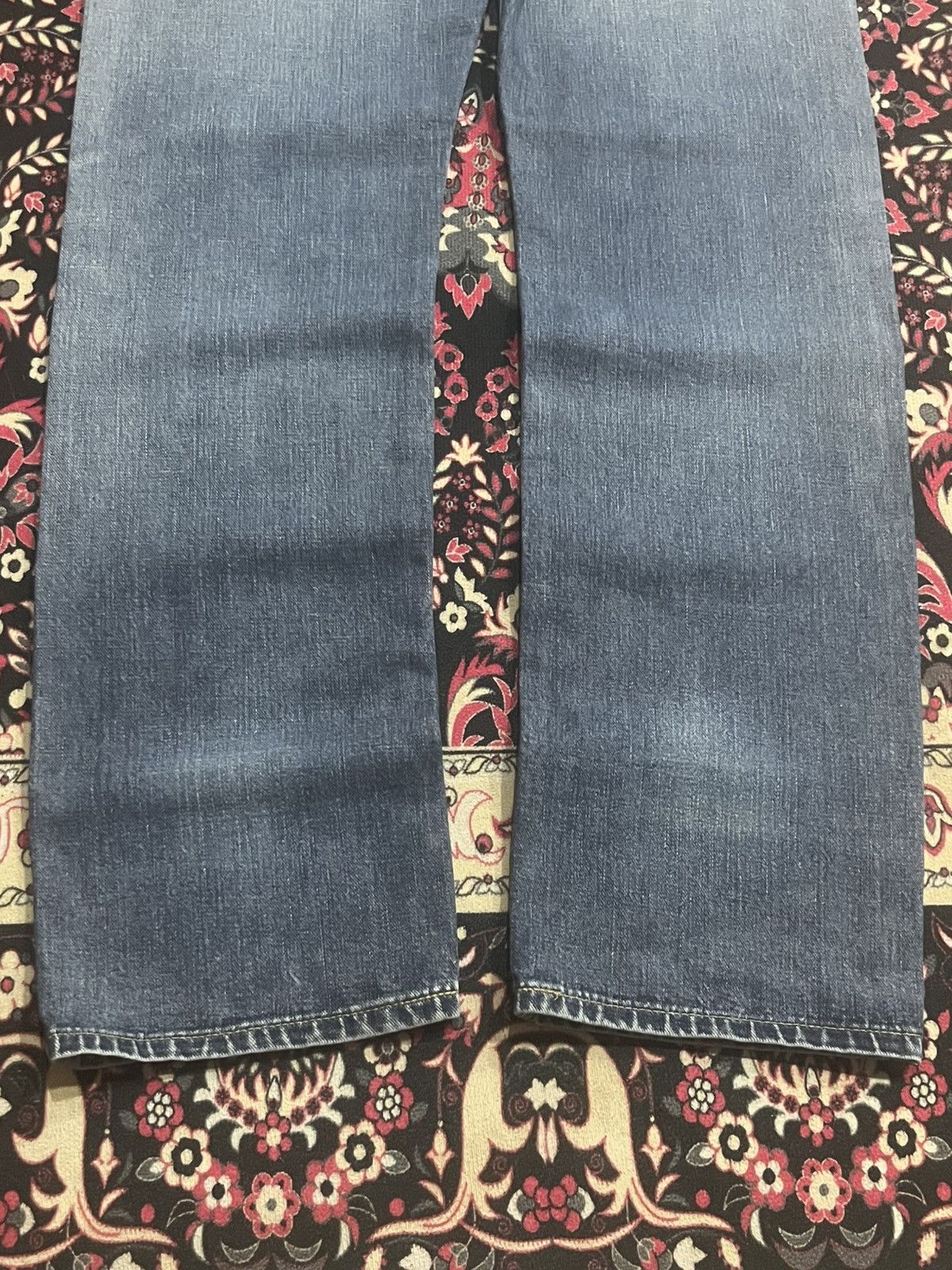 Vintage Vintage Lee Rider Union Made Sanforized Half Selvedge Jeans Size US 34 / EU 50 - 13 Thumbnail
