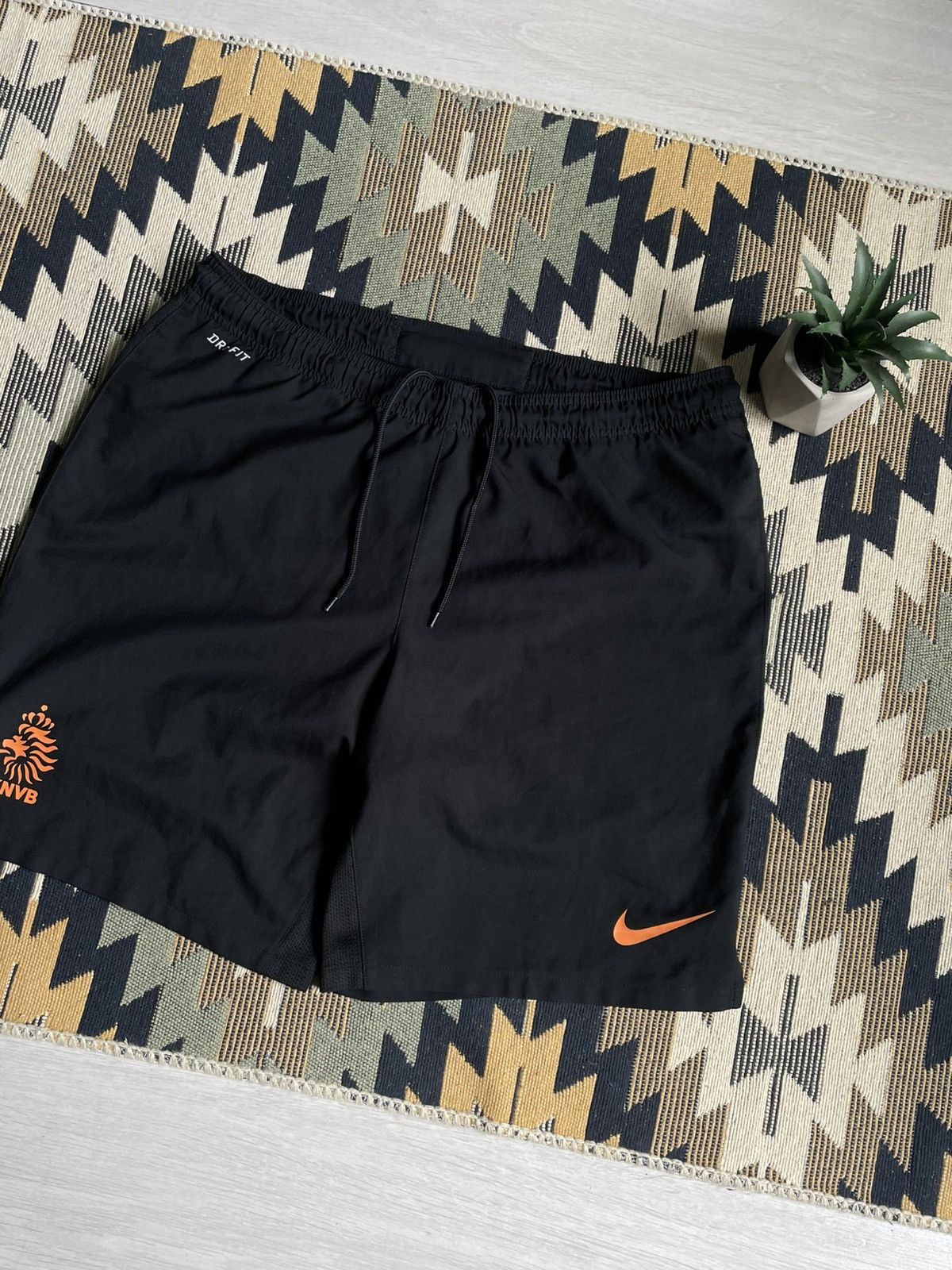 Nike × Vintage Vintage Nike Netherland Holland National Soccer Shorts Size US 34 / EU 50 - 3 Thumbnail
