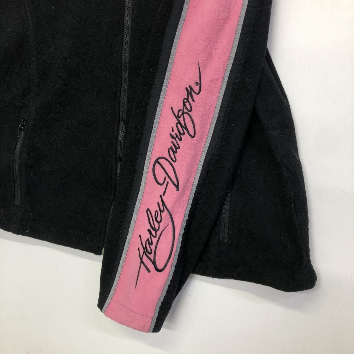 Harley Davidson HARLEY DAVIDSON WOMENS ZIP FRONT FLEECE JACKET Size XXL / US 16-18 / IT 52-54 - 5 Thumbnail
