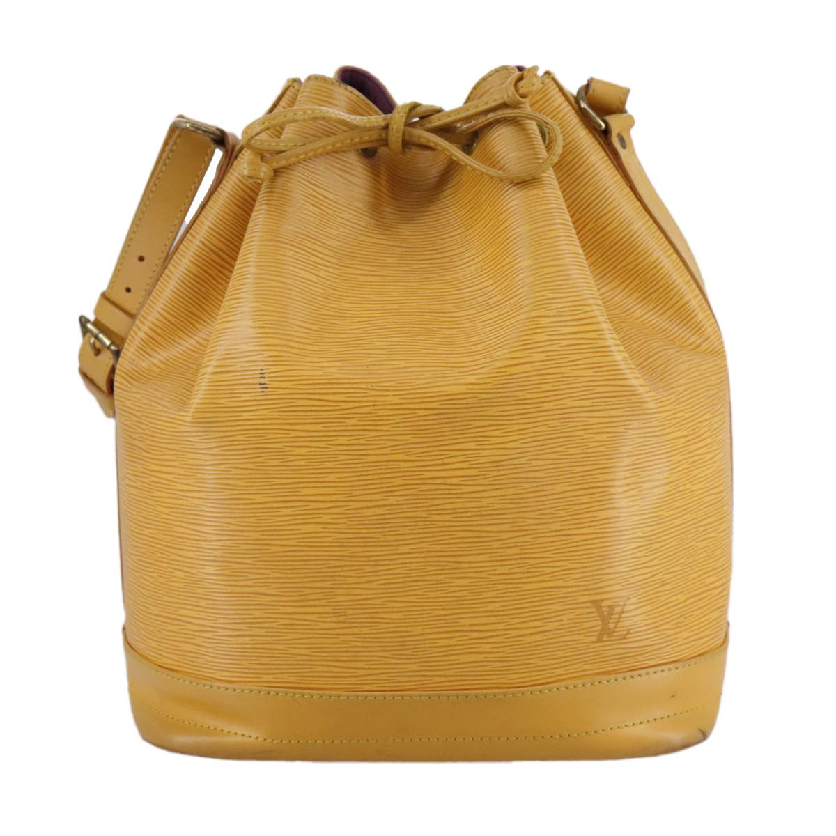 Louis Vuitton Noe Yellow Leather Shoulder Bag (Pre-Owned) Size ONE SIZE - 1 Thumbnail