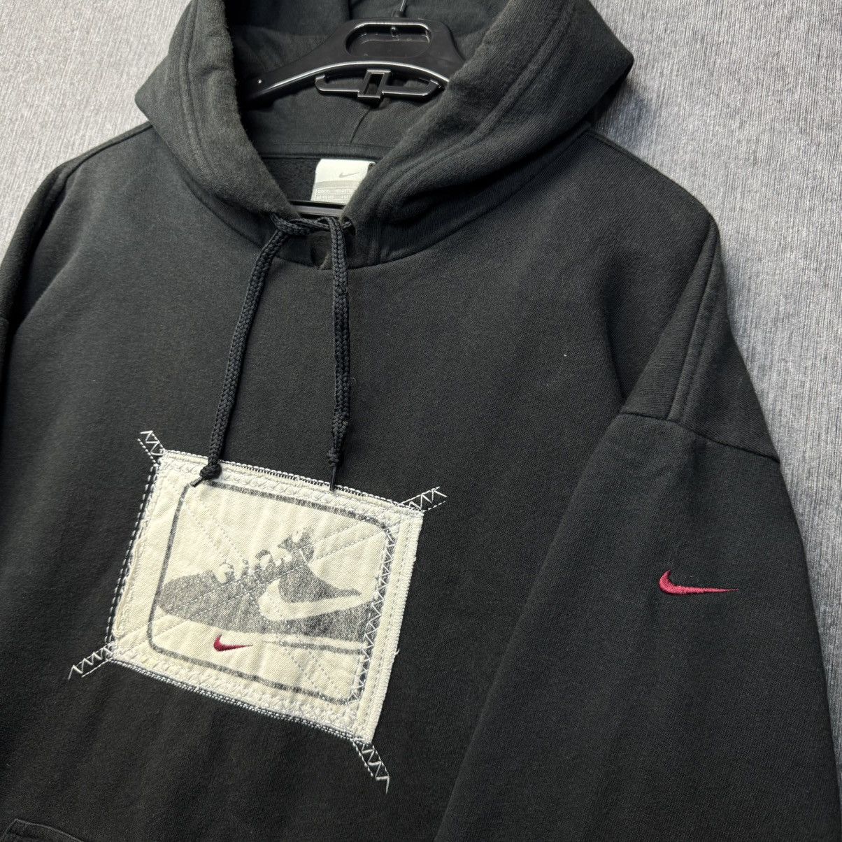 Nike Vintage Nike Hoodie cortiez logo Y2K Size US XL / EU 56 / 4 - 3 Thumbnail