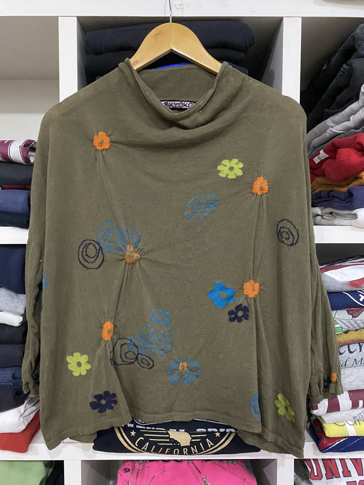 Japanese Brand Knitwear Sweater Size M / US 6-8 / IT 42-44 - 2 Thumbnail
