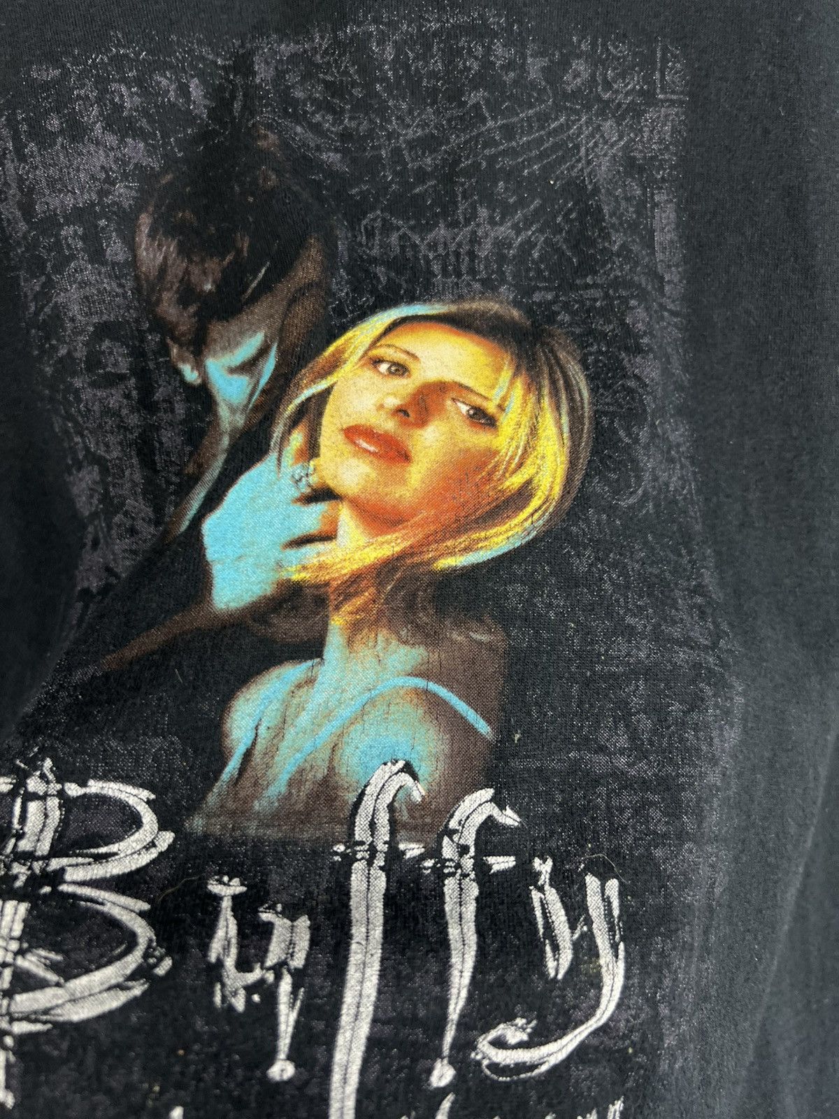 Band Tees Vintage 1999 Buffy The Vampire Slayer T-Shirt TV Fox Size L Size US L / EU 52-54 / 3 - 10 Thumbnail