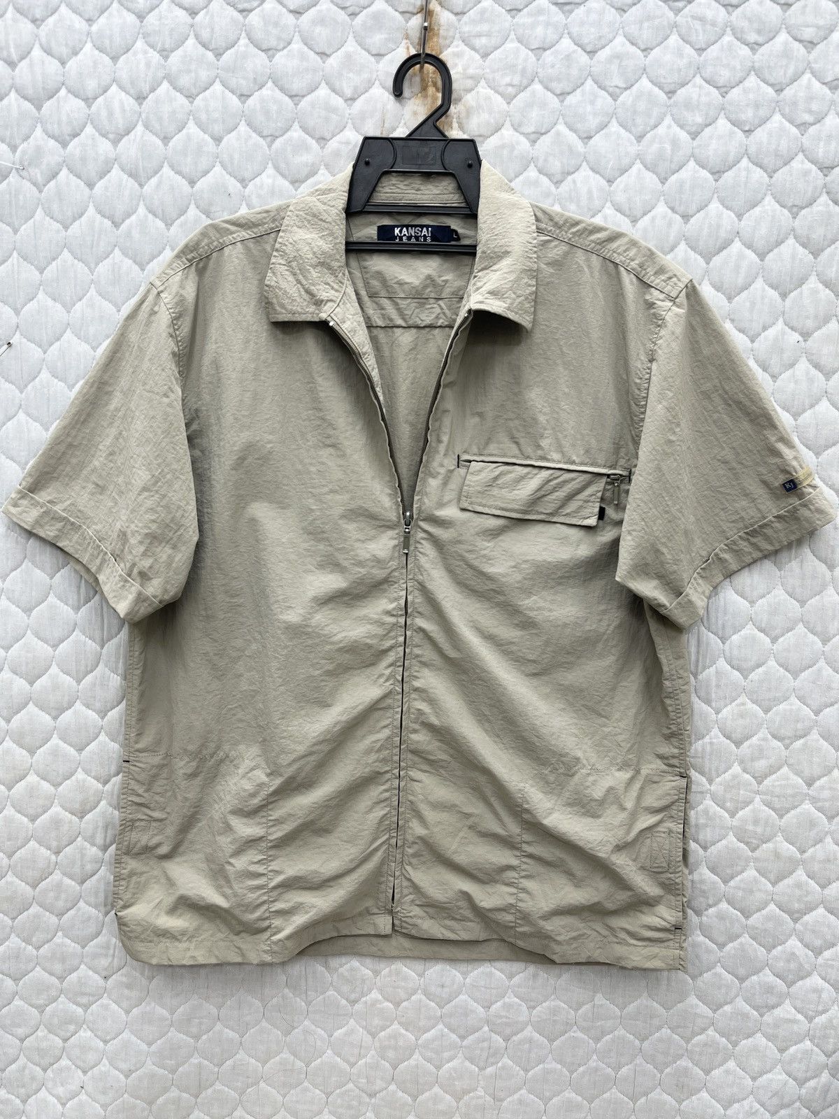 Kansai Yamamoto 🔥🔥🔥ARCHIVE KANSAI JEANS ZIPPER SHIRTS Size US L / EU 52-54 / 3 - 1 Thumbnail