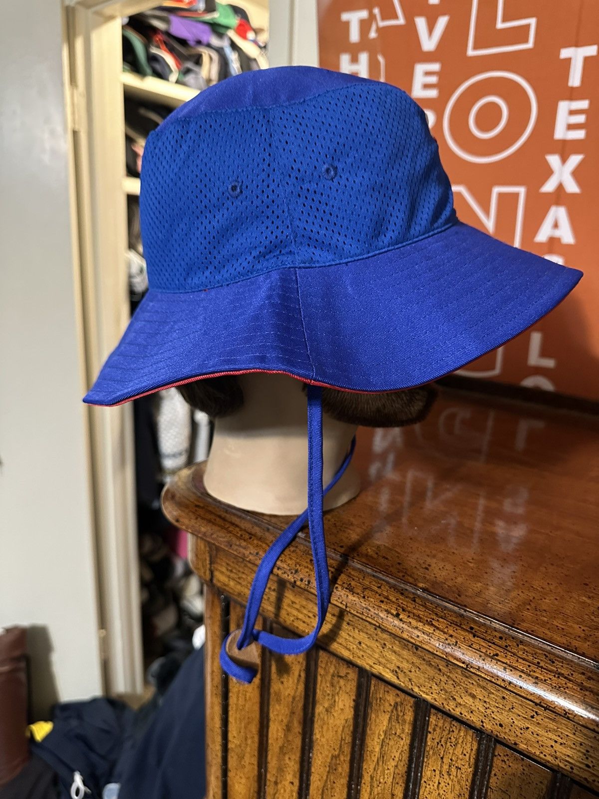 MLB × Vintage Vintage MLB Texas Rangers “triple blue” bucket hat 00s Size ONE SIZE - 2 Thumbnail