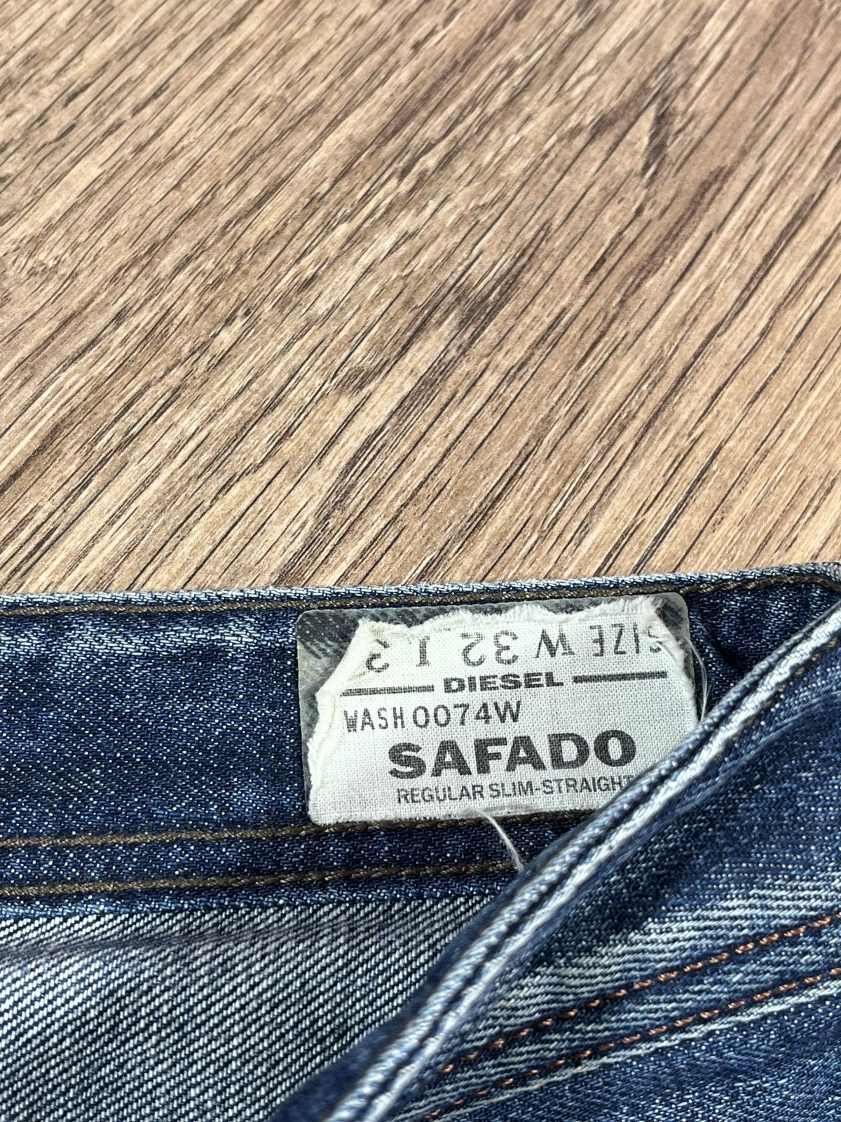 Diesel Diesel Safado Vintage Y2K Jeans Size US 32 / EU 48 - 5 Thumbnail