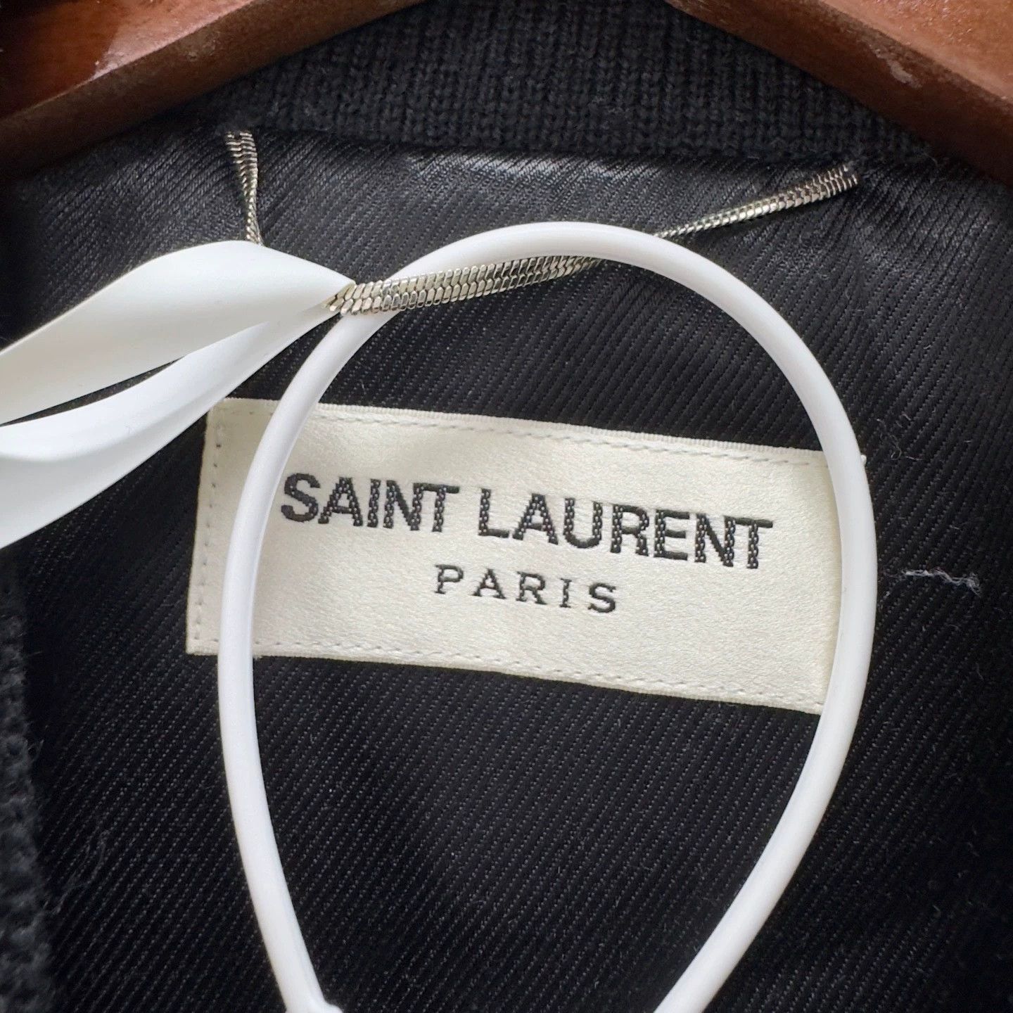 Saint Laurent Paris Saint Laurent SLP striped single-breasted zip-up jacket Size US S / EU 44-46 / 1 - 3 Thumbnail