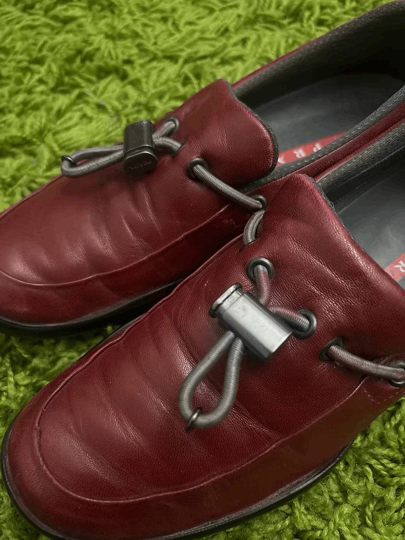 Prada SS1999 Slip On Drawstring Sports Sneakers Size US 7 / IT 37 - 5 Thumbnail
