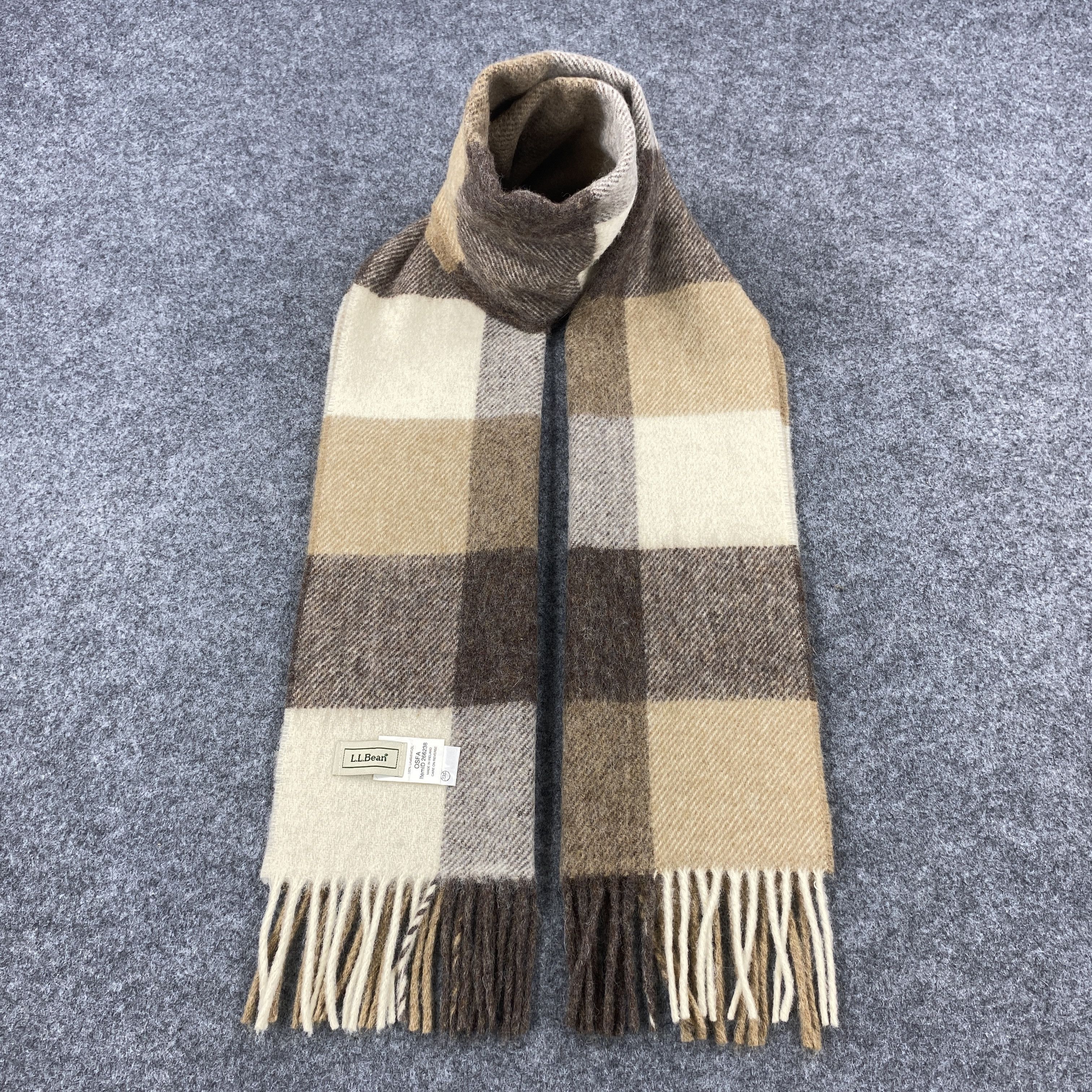 L.L. Bean Scarf # Muffler # Neckwear # D696