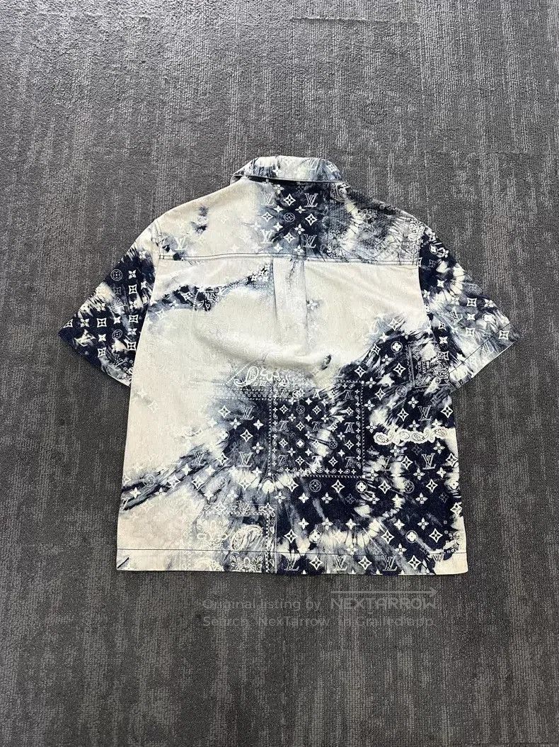 Louis Vuitton Louis Vuitton Old flower full print short sleeve shirt Size US S / EU 44-46 / 1 - 2 Thumbnail